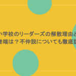 新しい学校のリーダーズの解散理由とは?噂の発端は?不仲説についても徹底調査!